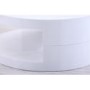 High Gloss Round White Coffee Table - Tiffany Range