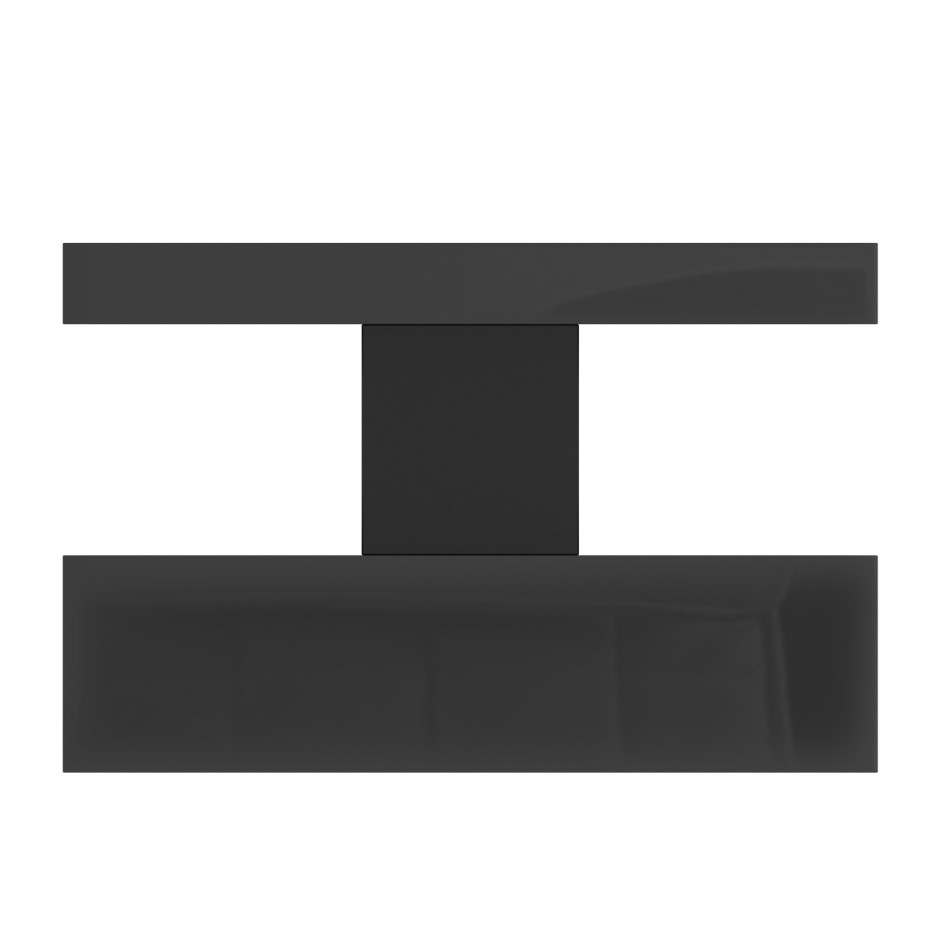 High Gloss Grey Coffee Table with LED lighting Tiffany Range