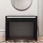 Black Gloss Console Table with LED & Drawers - Tiffany