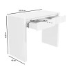 GRADE A2 - White High Gloss Console Table with Drawers - Tiffany