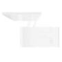 GRADE A1 - Tiffany White High Gloss Coffee Table with Lift Top Storage