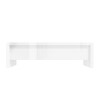 GRADE A1 - Tiffany White High Gloss Coffee Table with Lift Top Storage