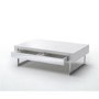 GRADE A2 - Evoque White High Gloss Coffee Table with Storage Drawers