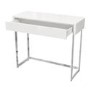 GRADE A1 - White High Gloss Console Table with Drawer - Tiffany