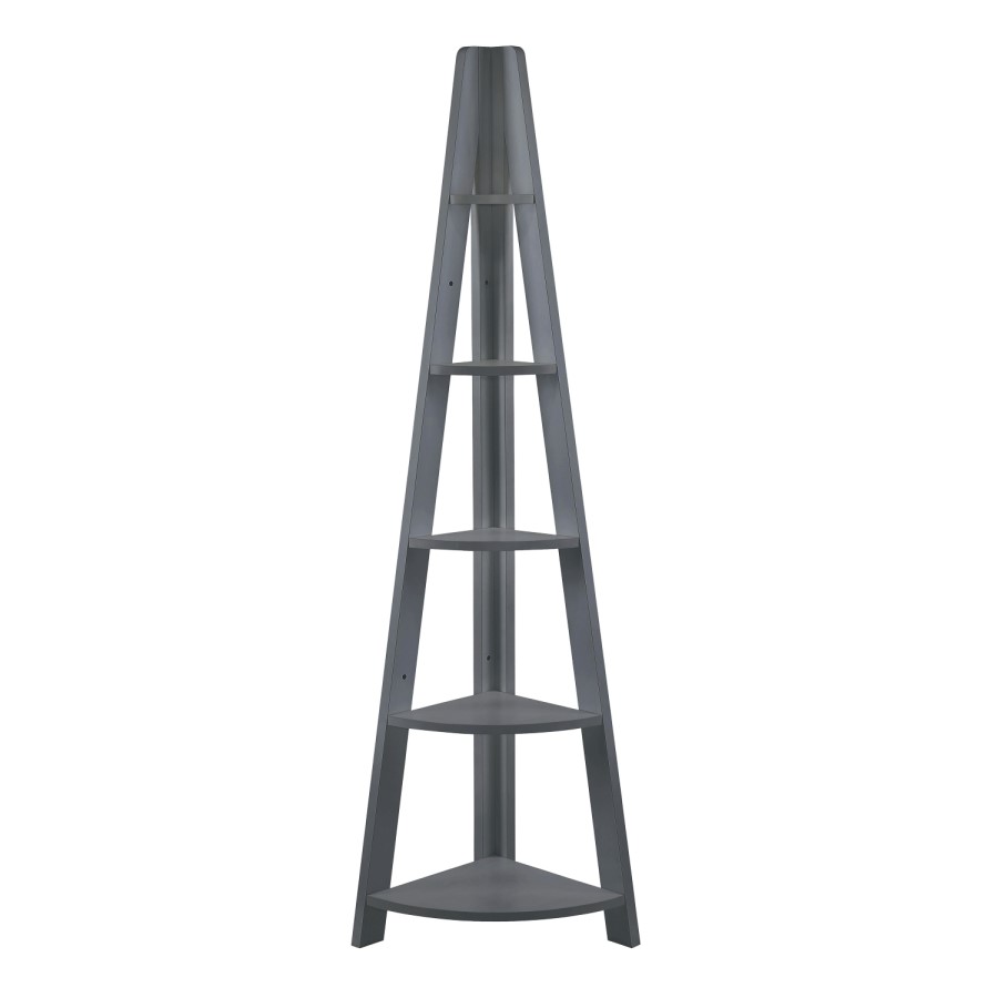 LPD Tiva Corner Ladder Shelving in Black