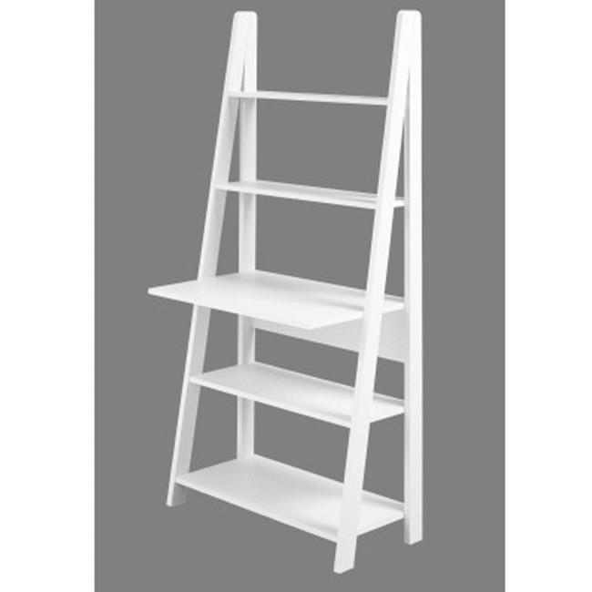 LPD Tiva Ladder Desk in White