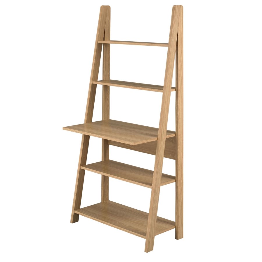 LPD Tiva Oak Ladder Desk 