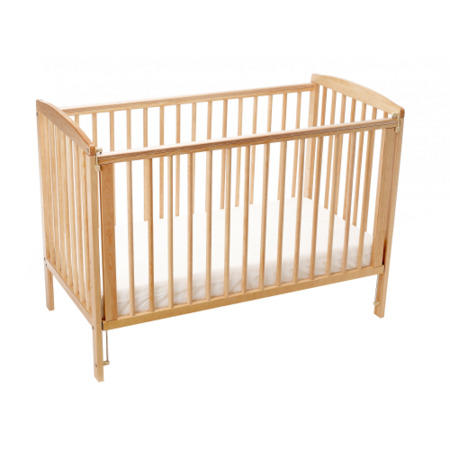 Toddle Time Cyprus Cot in Beech 