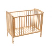 Emmay Care Capri Spacesaver Cot Beech  