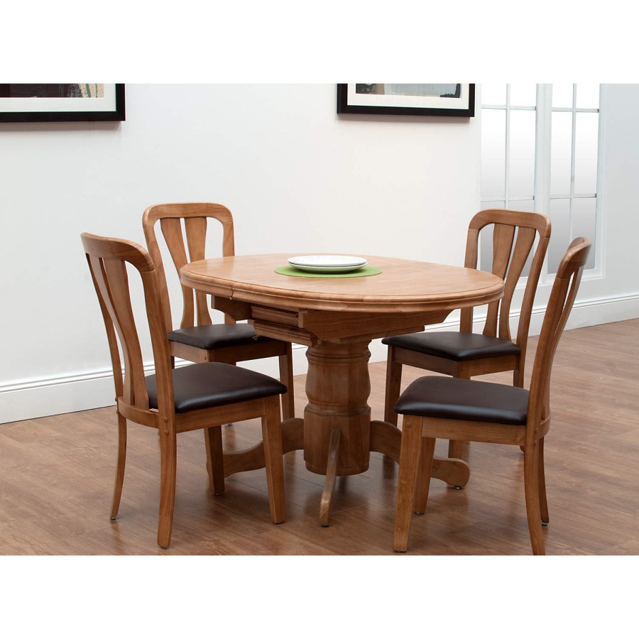 Wilkinson Furniture Toledo Extending Dining Table in Maple