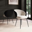 TOR001 Black Wooden Dining Chair - Tori
