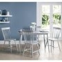Julian Bowen Pair of Torino Lunar Grey Dining Chairs
