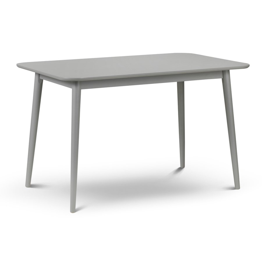 Julian Bowen Torino Grey Dining Table and 4 Torino Grey Chairs