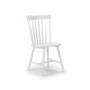 Julian Bowen Torino White Dining Table and 4 Chairs