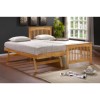 Birlea Furniture Toronto Single Bed With Trundle Guest Bed in Brown