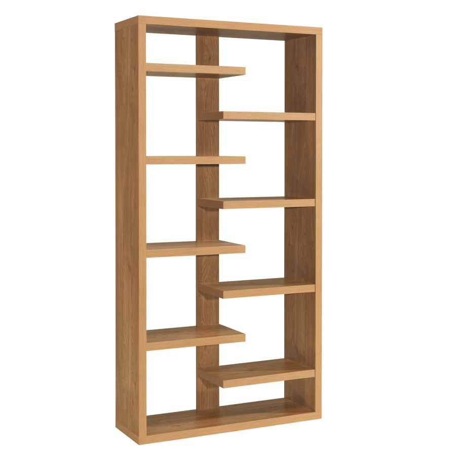 LPD Toronto Oak Effect Bookcase/ Display Unit