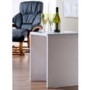 World Furniture Toscana Lamp Table in High Gloss White