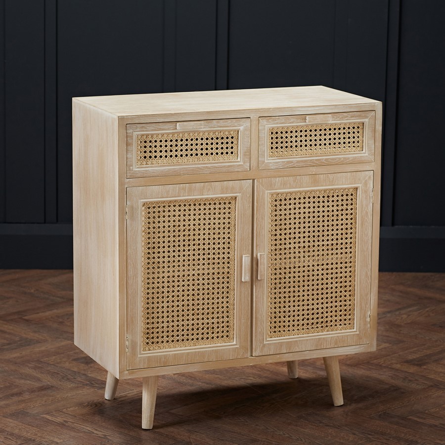 Toulouse Light Washed Oak Effect Sideboard - LPD Limited