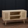 Light Oak Effect Small TV Unit - Toulouse