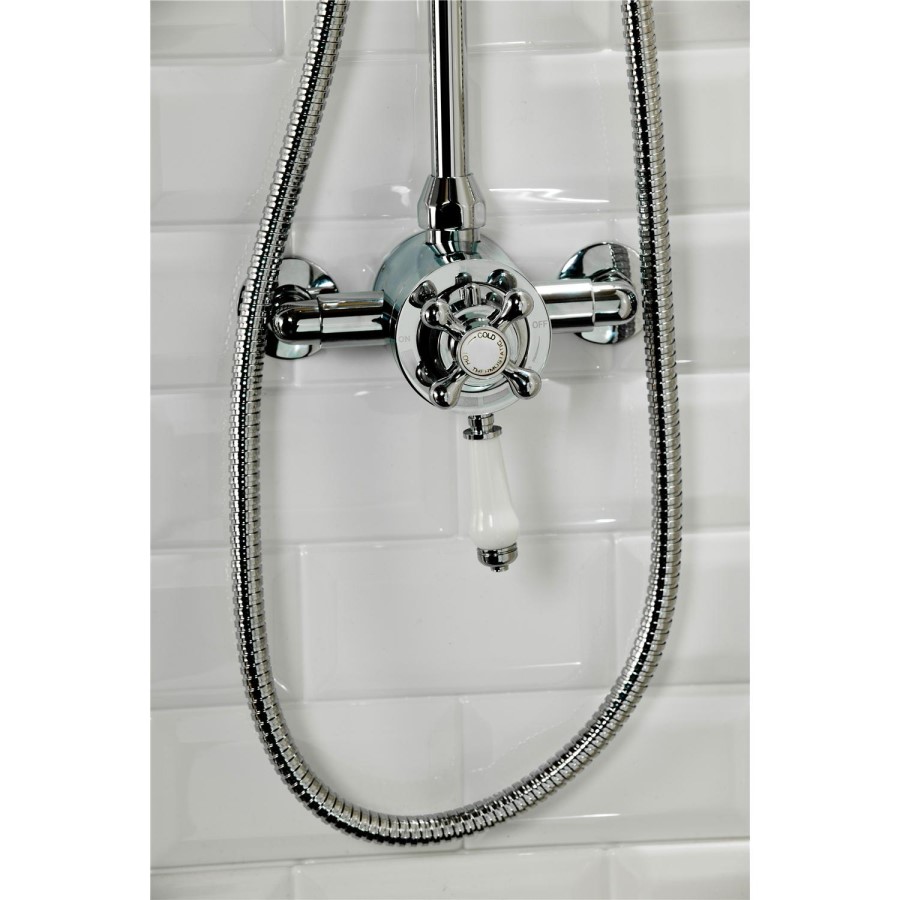 Traditional Exposed Thermostatic Shower Valve