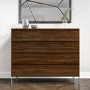 Travis Walnut 4 Drawer Chest of Drawers