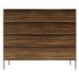 Travis Walnut 4 Drawer Chest of Drawers