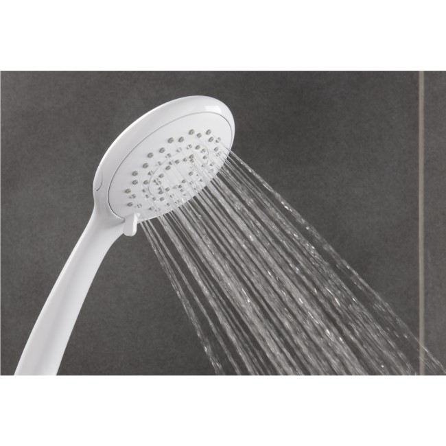 Triton 8000 Series White Shower Handset