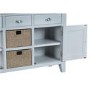 Grasemere Large Sideboard with Baskets in Grey