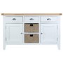 Grasmere Large Sideboard with Baskets in White