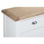 Grasmere Large Sideboard with Baskets in White