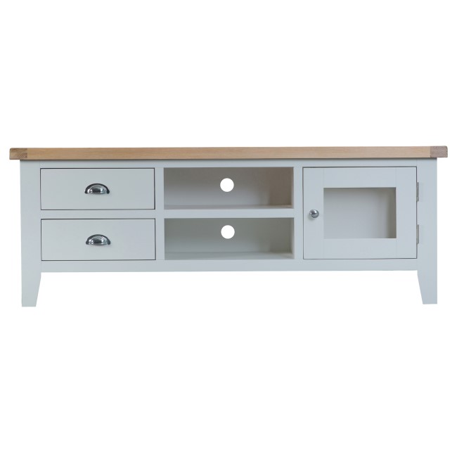 Grasmere Large Grey TV Unit - TV's up to 65"