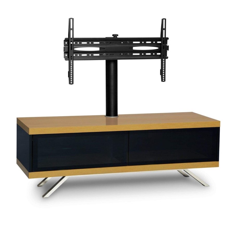 MDA Designs TUCANA HYBRID COMPLETE TV Stand in Oak