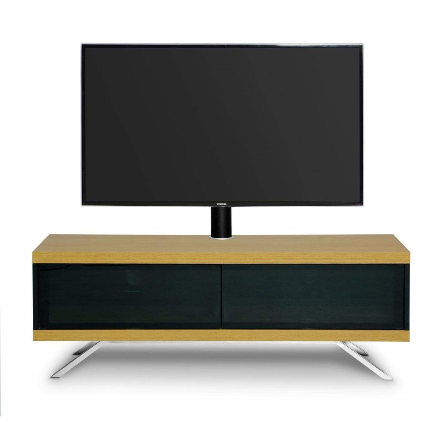 MDA Designs TUCANA HYBRID COMPLETE TV Stand in Oak