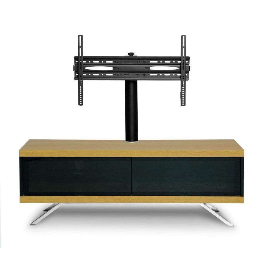MDA Designs TUCANA HYBRID COMPLETE TV Stand in Oak