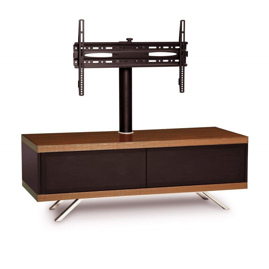 MDA Designs TUCANA HYBRID COMPLETE TV Stand in Walnut
