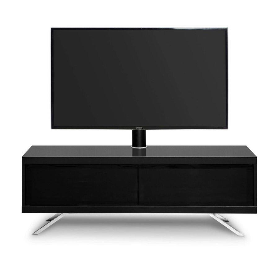 MDA Designs TUCANA HYBRID COMPLETE TV Stand in Black