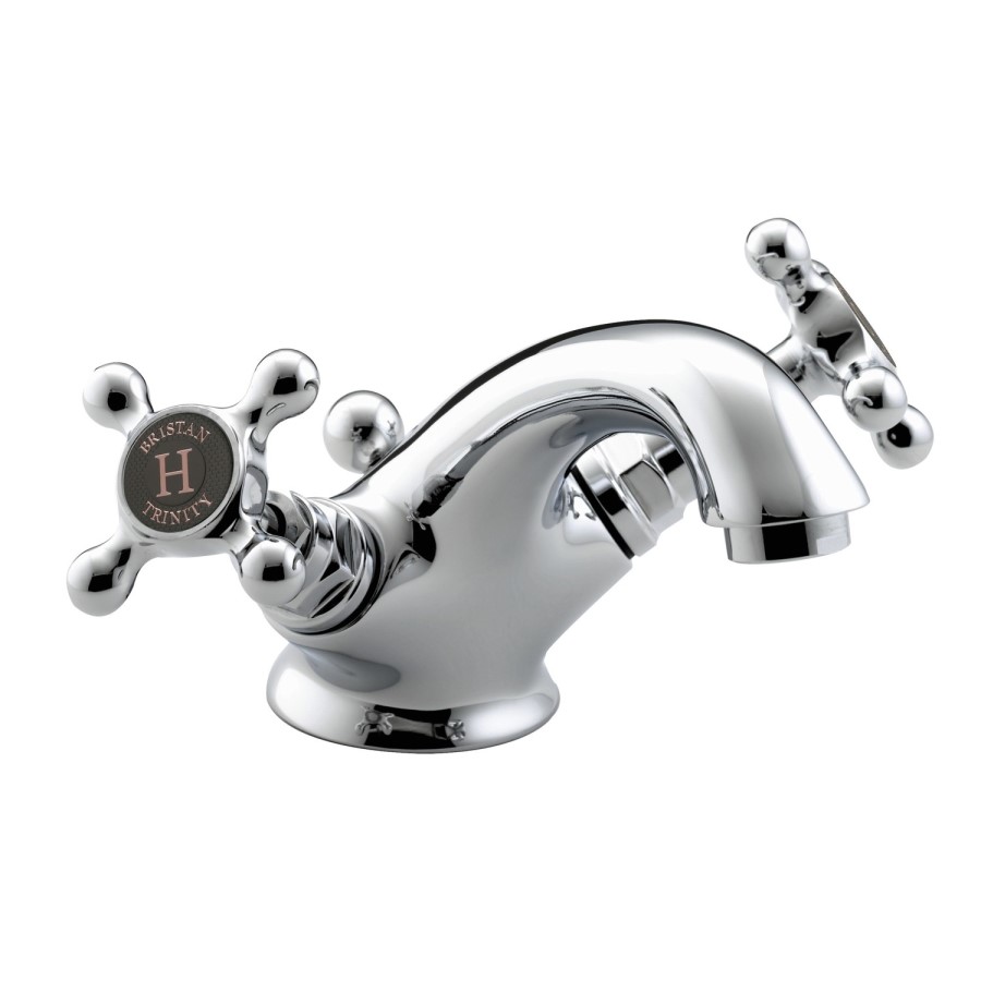 Bristan Trinity Chrome Basin Mixer Tap with Waste