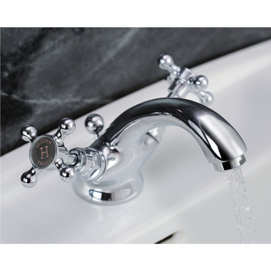 Bristan Trinity Chrome Basin Mixer Tap with Waste
