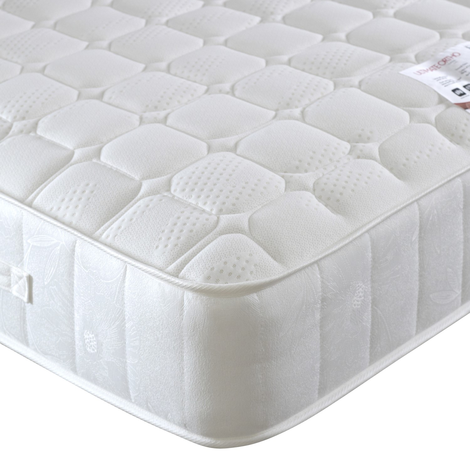 Photo of Small double orthopaedic 1000 pocket sprung quilted mattress - ultimate ortho