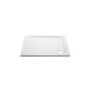 900x900mm Square Shower Tray - White Acrylic Stone Resin - Pearl