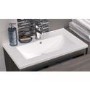 Hudson Reed Grey Floor Standing Bathroom Cabinet & Basin - W605 x H828mm