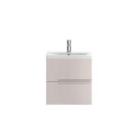Hudson Reed Cashmere Wall Hung Bathroom Cabinet & Basin - W510 x H545mm