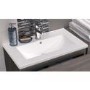 Cashmere Free Standing Bathroom Cabinet & Basin - W605 x H828mm