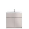 Hudson Reed Cashmere Floor Standing Bathroom Cabinet &amp; Basin - W605 x H828mm