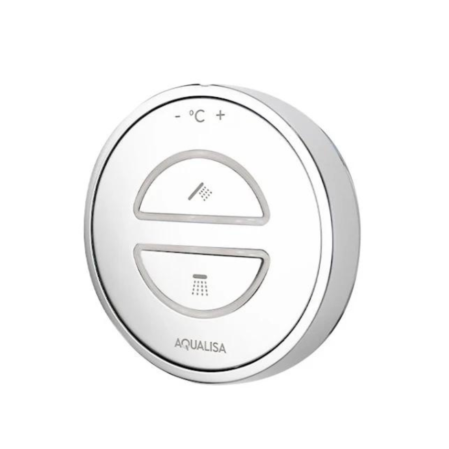 Aqualisa Unity Q Smart Digital Shower Concealed with Wall Fixed Head HP/Combi