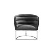 Vida Living Upton Accent Chair - Charcoal