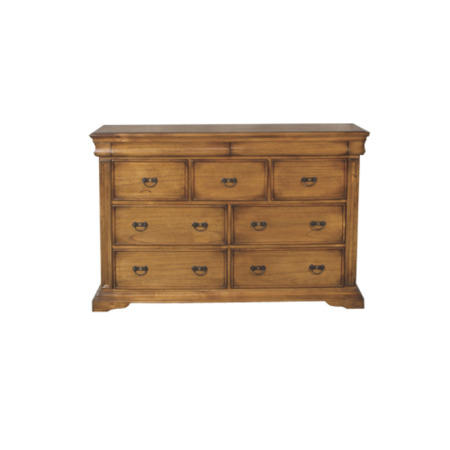 Vida Living Remus 4+3 Drawer Chest in Oak