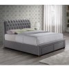 Birlea Valentino 2 Drawer Double Bed Grey