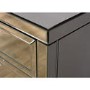 Valencia Mirrored 3 Drawer Bedside Table 