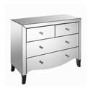LPD Valentina Mirrored 2+2 Chest of Drawers